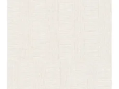 Vliestapete Streifen Designertapete Matt Leicht Strukturiert Creme Metallic FSC®