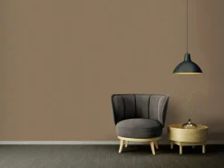 Vliestapete Uni Matt Leicht Strukturiert Braun FSC®