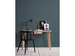 Vliestapete Uni Matt Leicht Strukturiert Blau FSC®