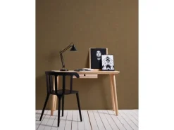 Vliestapete Uni Matt Leicht Strukturiert Braun FSC®