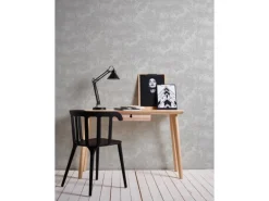 Vliestapete Wald Matt Leicht Strukturiert Beige Creme FSC®