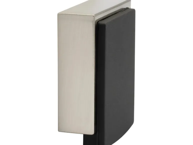 Wagner Boden- und Wand-Türstopper Screw or Glue Wall Edelstahl-Schwarz