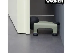 Wagner Bodentürstopper 106 mm x 71 mm x 59 mm Grau