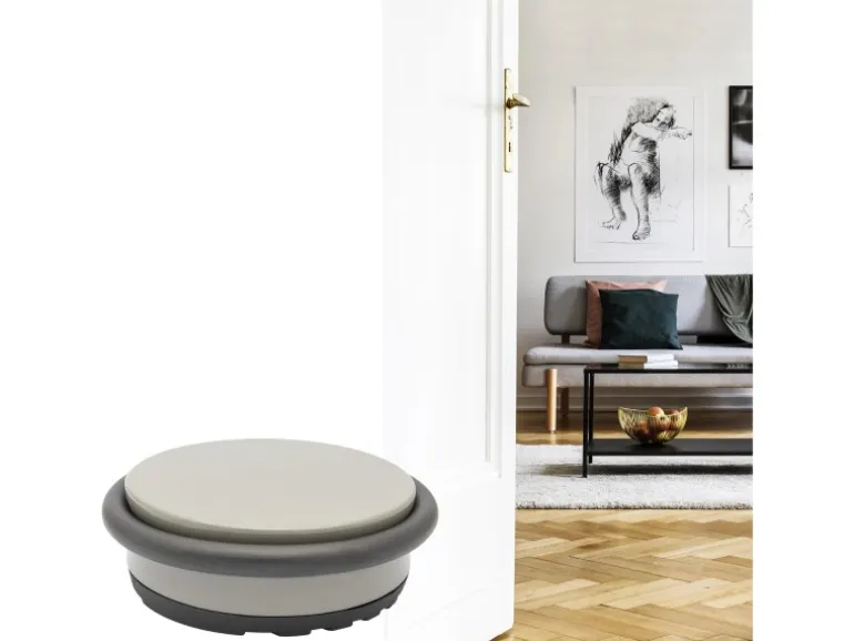 Wagner Bodentürstopper Big Disk Color Steingrau