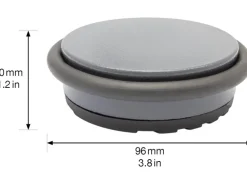 Wagner Bodentürstopper Big Disk Color Grau