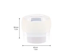 Wagner Bodentürstopper Clear Ø 40 mm x 30 mm Transparent