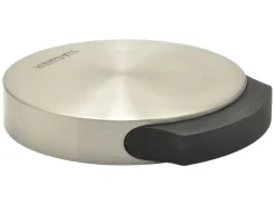 Wagner Boden-Türstopper EH 5121 Edelstahl-Optik Metall