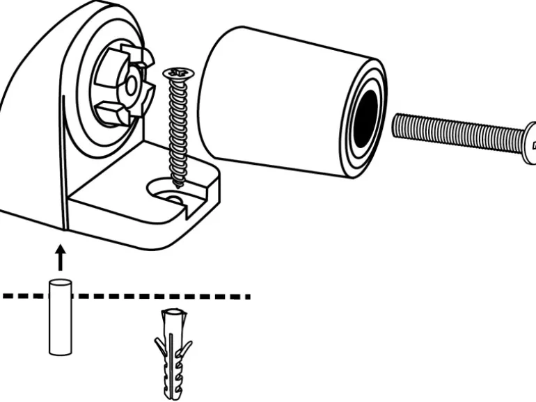 Wagner Bodentürstopper EH5000 Aluminium