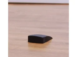 Wagner Bodentürstopper Kleben Black Deluxe 70 mm x 40 mm x 20 mm Schwarz