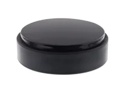 Wagner Bodentürstopper Kleben Black Deluxe Ø 50 mm x 15 mm Schwarz