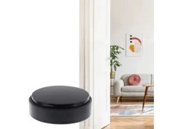 Wagner Bodentürstopper Kleben Black Deluxe Ø 50 mm x 15 mm Schwarz