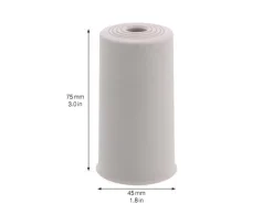 Wagner Boden-/Wandtürstopper Vulkano Ø 45 mm x 75 mm Gummi Grau