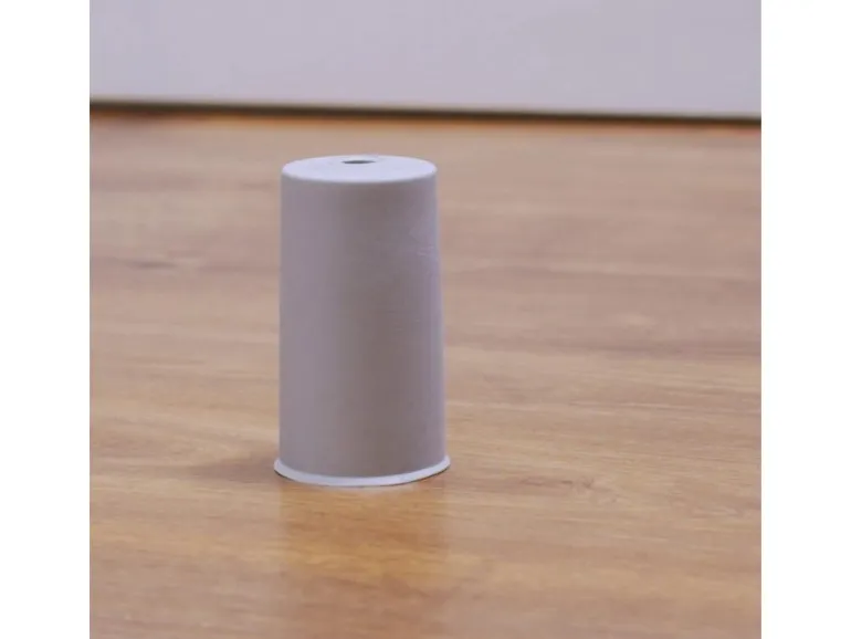 Wagner Boden-/Wandtürstopper Vulkano Ø 45 mm x 75 mm Gummi Grau