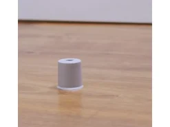 Wagner Boden-/Wandtürstopper Vulkano Ø 35 mm x 35 mm Gummi Grau