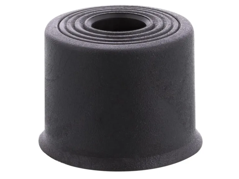 Wagner Boden-/Wandtürstopper Vulkano Ø 35 mm x 25 mm Gummi Schwarz