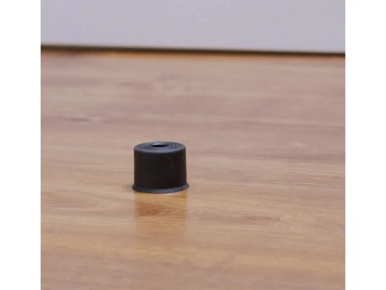 Wagner Boden-/Wandtürstopper Vulkano Ø 35 mm x 25 mm Gummi Schwarz