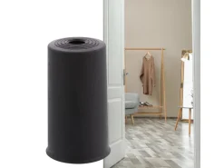 Wagner Boden-/Wandtürstopper Vulkano Ø 45 mm x 75 mm Gummi Schwarz