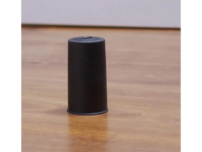 Wagner Boden-/Wandtürstopper Vulkano Ø 45 mm x 75 mm Gummi Schwarz