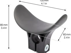 Wagner Hygienischer Klinkenaufsatz Schwarz