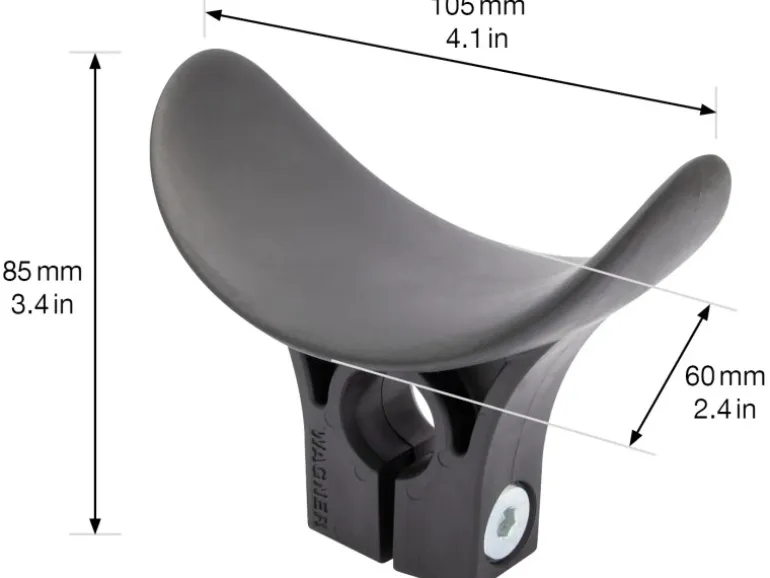 Wagner Hygienischer Klinkenaufsatz Schwarz