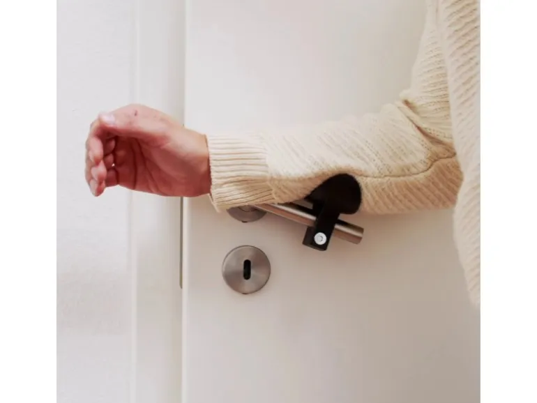 Wagner Hygienischer Klinkenaufsatz Schwarz