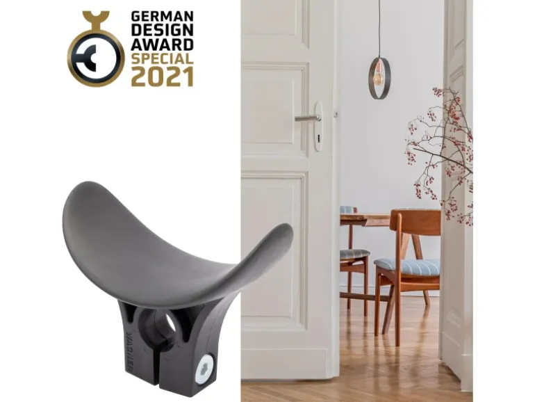 Wagner Hygienischer Klinkenaufsatz Schwarz