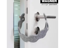 Wagner Klemmschutz Filz 410 mm x 50 mm x 7,5 mm Grau