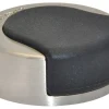 Wagner System Türstopper mit Schraube Edelstahloptik Ø 33 mm