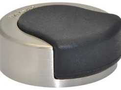 Wagner System Türstopper mit Schraube Edelstahloptik Ø 33 mm