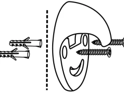 Wagner Türklinkenhalter EH 5085 Weiß