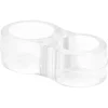 Wagner Türpuffer Doppelring 45 mm x 25 mm x 15 mm Transparent