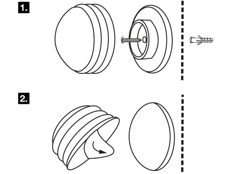 Wagner Wandpuffer EH2319 Weiß