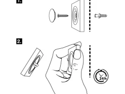 Wagner Wandtürstopper EH5156 Edelstahl Optik