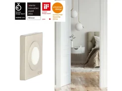 Wagner Wandtürstopper EH5156 Edelstahl Optik