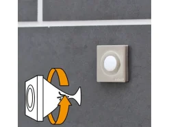 Wagner Wandtürstopper EH5156 Edelstahl Optik