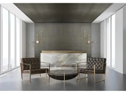 WALLFACE 24960 NOTCH Smoke PF Wandverkleidung 3D Seidenmatt Grau 2,6 m2 2600 x 1000 x 1,33 Grau