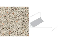 Wandabschlussleiste Plus 59 x 3 cm Mosaik Carmin (MK 432)
