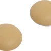Wand-Anschlagpuffer Selbstklebend Ø 60 mm 2 Stück Beige