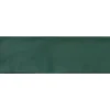 Wandfliese Saigon Steingut Glasiert Glänzend Grün 7,5 cm x 30 cm