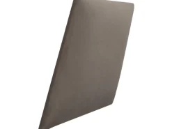 Wandkissen Diamant links 30 cm x 30 cm Dunkelgrau Samt