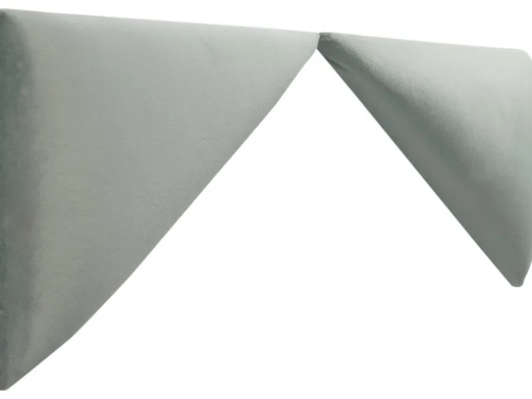 Wandkissen Dreieck 15 cm x 30 cm Mint Samt