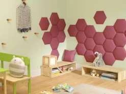 Wandkissen Dreieck 15 cm x 30 cm Beere