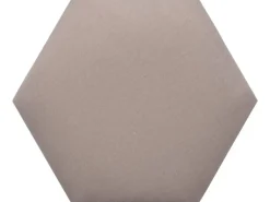 Wandkissen Hexagon 30 cm x 30 cm Creme