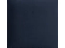 Wandkissen Quadrat 30 cm x 30 cm Dunkelblau Samt
