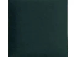 Wandkissen Quadrat 30 cm x 30 cm Dunkelgrün Samt