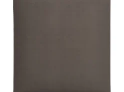 Wandkissen Quadrat 30 cm x 30 cm Dunkelgrau Samt