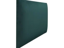 Wandkissen Rechteck 60 cm x 30 cm Dunkelgrün Samt