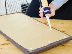 Wandkissen Rechteck 60 cm x 30 cm Dunkelgrün Samt