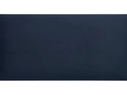 Wandkissen Rechteck 60 cm x 30 cm Dunkelblau Samt