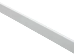 Wandleiste 25 x 4,5 mm Nutzlänge 217,5 cm Weiß